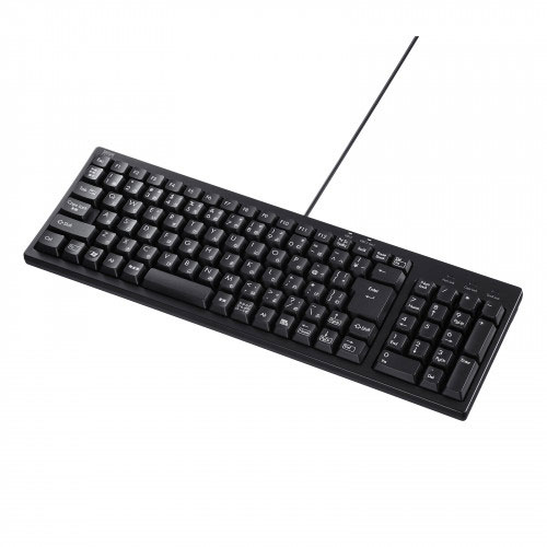 サンワサプライ　直送 USBハブ付コンパクトキーボード