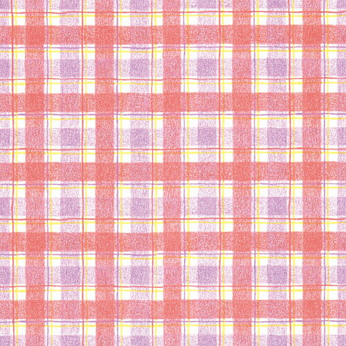 ササガワ 包装紙 タータンチェックR 半才判 10枚ロール