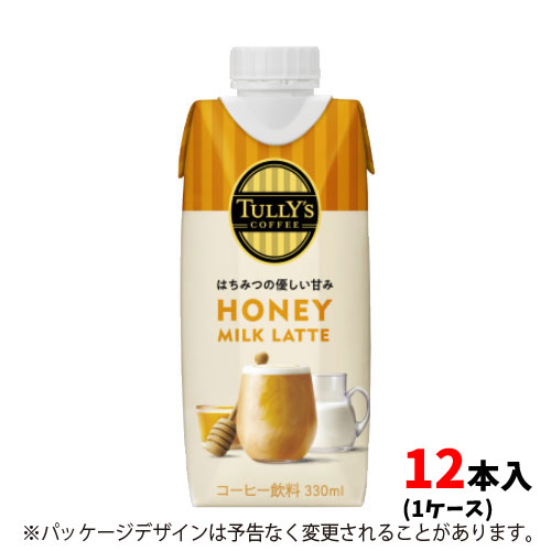 伊藤園　タリーズコーヒー ハニーラテ 330ml紙パックのサムネイル
