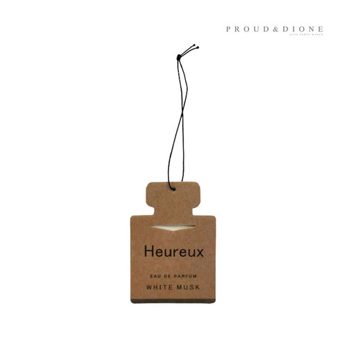 プラウド　直送品 フールーペーパーフレグランス PROUD カー用品 車 芳香剤　ホワイトムスクの香り