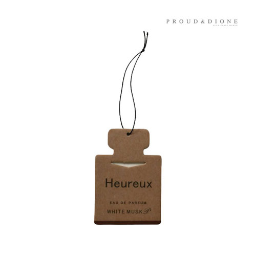 プラウド　直送品 フールーペーパーフレグランス PROUD カー用品 車 芳香剤　ホワイトムスクプレミアの..