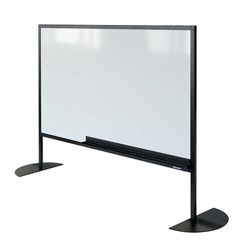 馬印　メーカー直送品　デスクトップボード（両面ホーローホワイト）（ブラック）