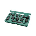 レックス 法人限定 12pcs 1/2″インパクトソケットセット【RS-09009】