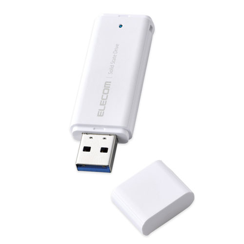 エレコム 直送 SSD 外付け 250GB USB3.2 Gen1 読出最大400MB/秒 超小型 ポータブル(ホワイト) エレコム 直送 SSD 外付け 250GB USB3.2 Gen1 読出最大400MB/秒 超小型 ポータブル(ホワイト)