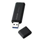 エレコム 直送 SSD 外付け 1TB USB3.2 Gen1 読出最大400MB/秒 超小型 ポータブル キャップ式 耐衝撃(ブラック)