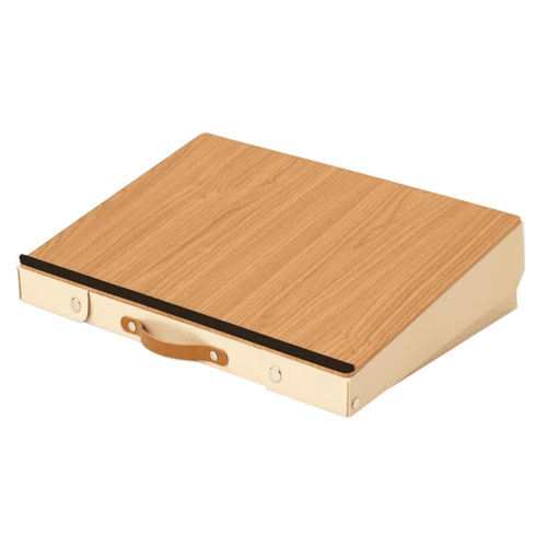 アスカ　どこでも学習台 リビング学習 自宅学習 小学生 勉強台 勉強机 持ち運び(3)