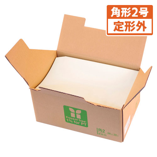 寿堂 カラー上質封筒 角2・500枚入（ワカクサ）
