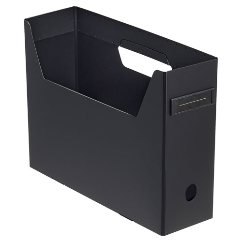 Magazine Boxes - リヒトラブ　Roomy ルーミー ボックスファイル ハイタイプ A4（ブラック）