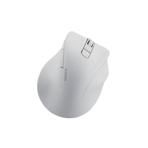 エレコム　Bluetoothマウス　静音　ワイヤレス　無線　5ボタン　Sサイズ　右手専用　抗菌　小型　EX－G（ホワイト）