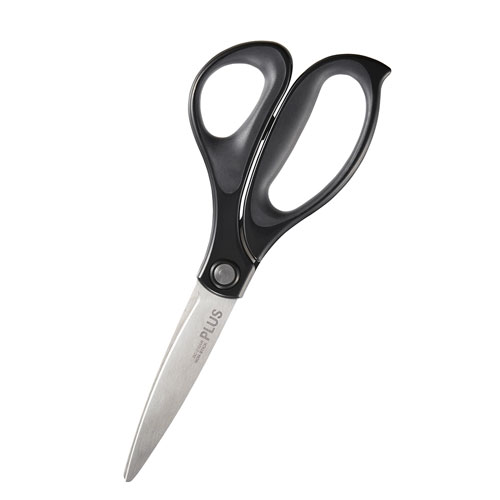 プラス　フィットカットカーブ 大型タイプ 3D刃 ハサミ（ブラック）
