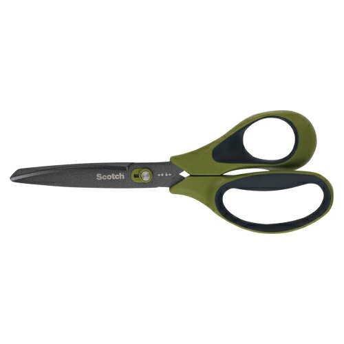 スリーエム　スコッチ[TM]梱包開封シザーズ　ベタつき防止加工（グリーン）
