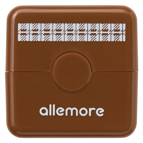 シヤチハタ　ノトトローラー タータンチェック 手帳 日記 おしゃれ はんこ ノート（ブラウン）