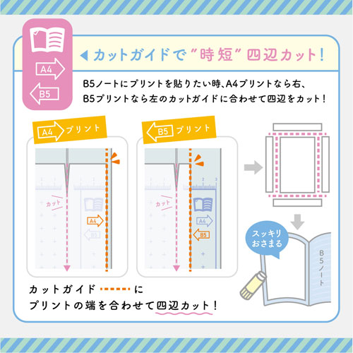 ソニック プリントカッター A4タテ対応（ブラック）