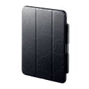サンワサプライ 直送 iPad Air 11インチ(M2/2024)用タッチペン収納ポケット付きケース(ブラック)