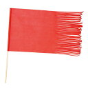 アーテック ヒラヒラフラッグ 赤 旗:W79×H44cm 旗竿:75cm(φ12mm)(赤)