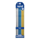 トンボ鉛筆 ippo! かきかたえんぴつ メタリックカラー