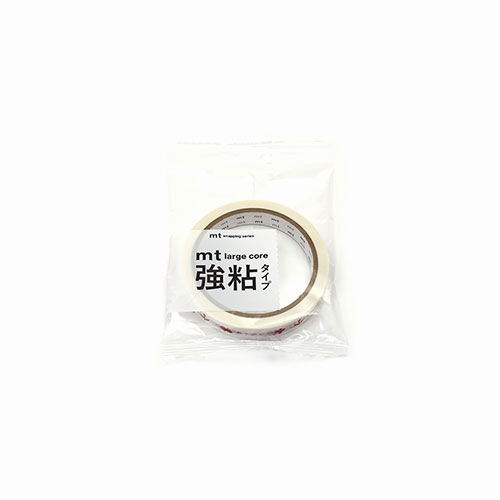 ※取寄せ品となる為メーカーに在庫があれば1週間程度でお届けいたします。メーカー欠品の場合はお待ちいただく場合もございます。※取寄せ品につき、お客様都合によるご注文後のキャンセルおよび返品はお受けできません。●通常のマスキングテープよりも粘着力を高めた、太芯サイズの強粘着マスキングテープです。●入数：1巻●商品サイズ：幅15mm×長さ25m●JANコード：4971910347614※商品コード：318-02449