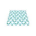 カモ井加工紙 mt リメイクシート スクエア さんかく グリーンxライトブルー