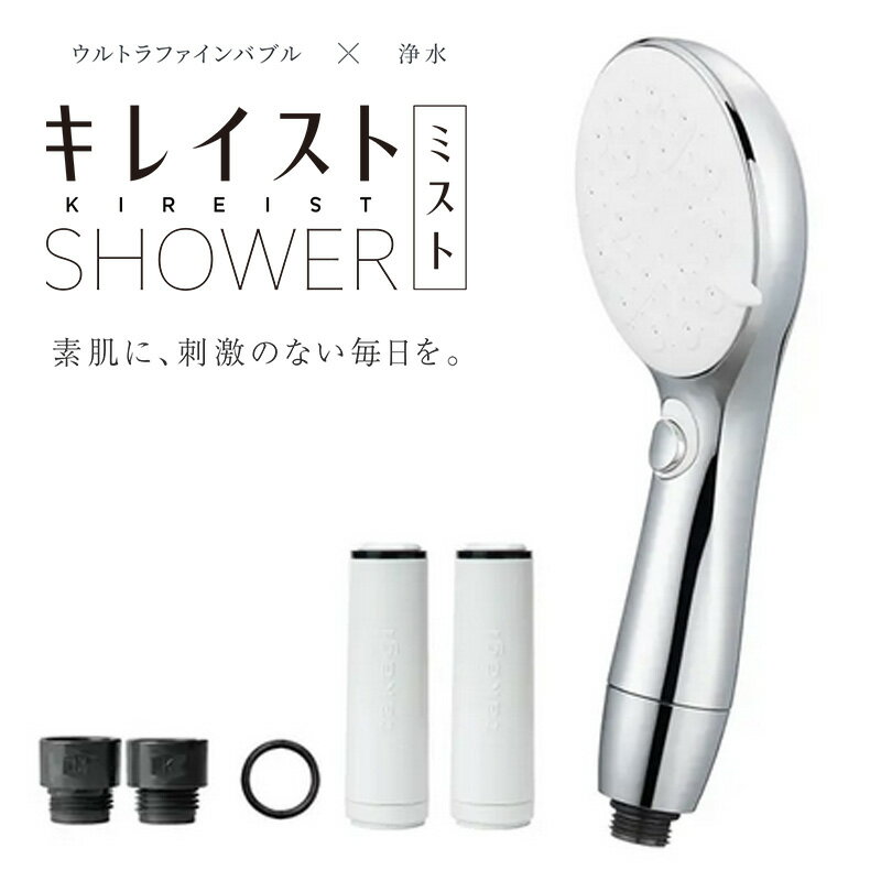 タカギ キレイストシャワーミスト メタリック本体セット