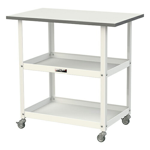 山金　法人様限定 メーカー直送品 天板付き150ワゴン HTC-7545W（シルキーホワイト）