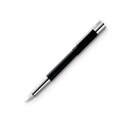 三菱鉛筆 LAMY(ラミー) スカラ 万年筆 マットブラック F(細字) L80F