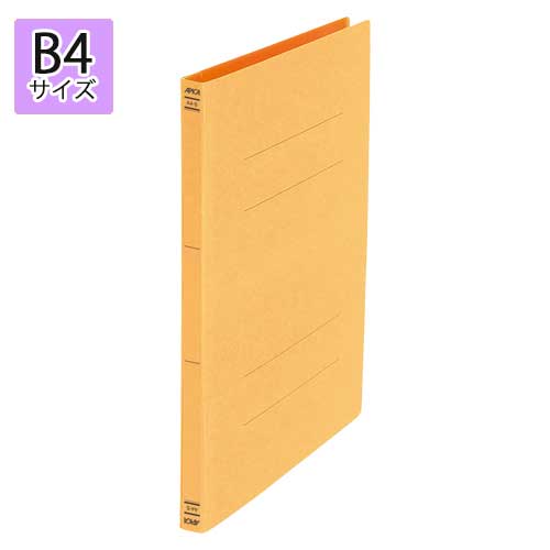 日本ノート フラットファイル A4判タテ型(紙表紙)(背幅18mm)(オレンジ) 日本ノート フラットファイル A4判タテ型(紙表紙)(背幅18mm)(オレンジ)