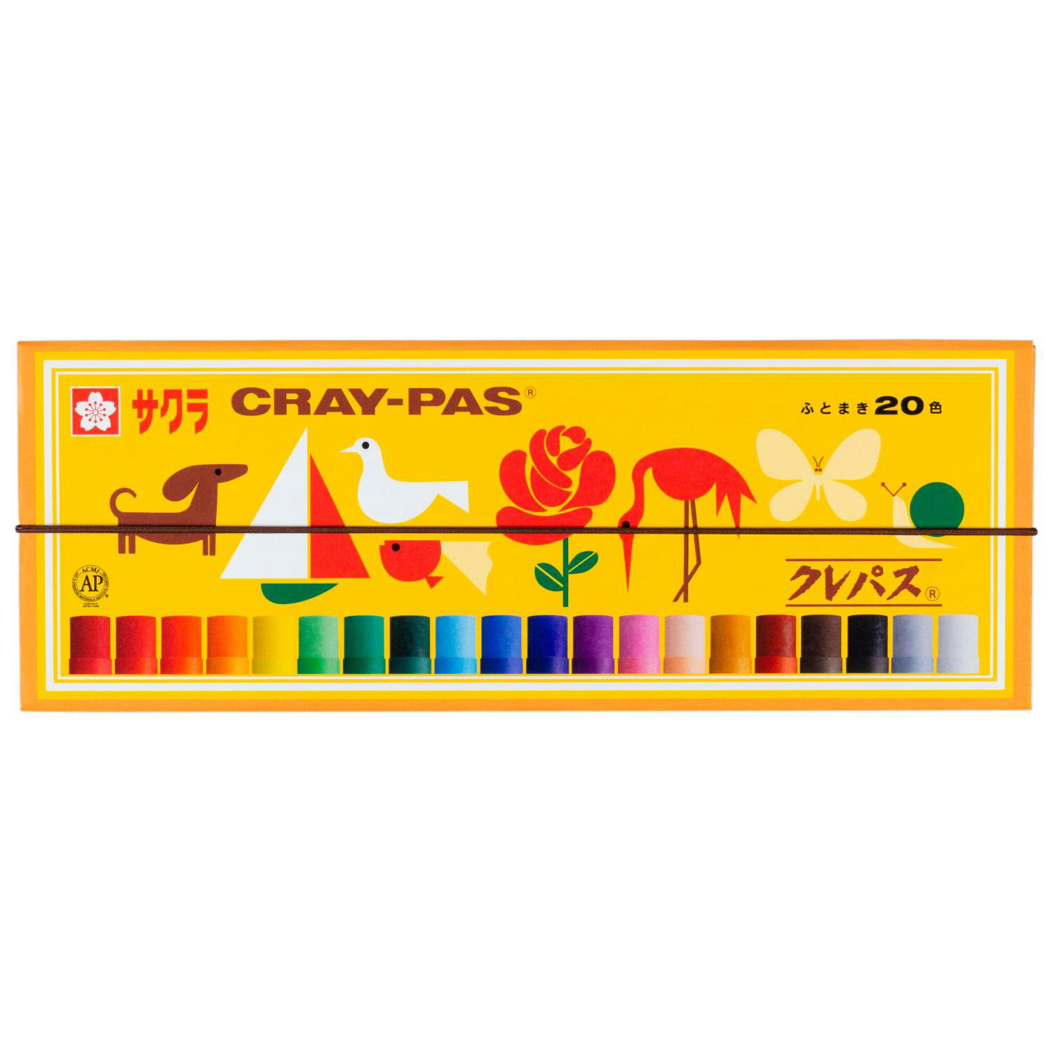 Crayons - サクラクレパス　クレパス　セット 仕様:20色