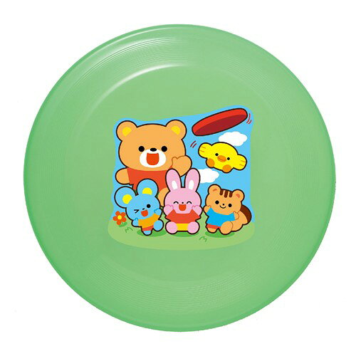 アーテック 蓄光フライングディスク シール付き(黄緑)