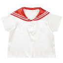 アーテック ソフトサテン セーラー服 C 赤(赤)|詳細画像