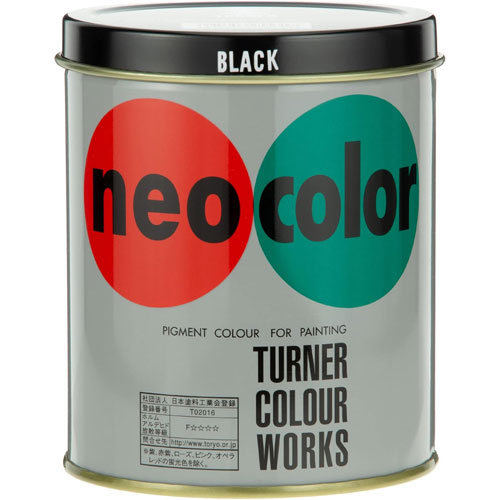 ターナー　ネオカラー 600ml 黒　色番31 C色（黒）