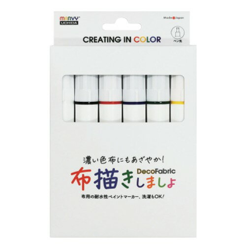 マービー　布描きしましょIII 6色 Aセット