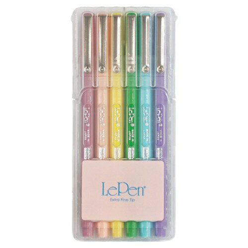 マービー　ルペン ジャーナリングマーカー6色 Cセット(3.0)