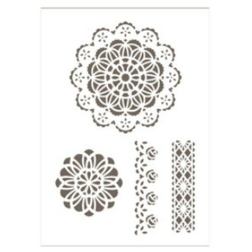 マービー　シール式ステンシル レース