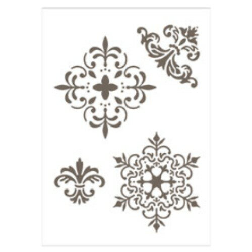 マービー　シール式ステンシル アンティーク