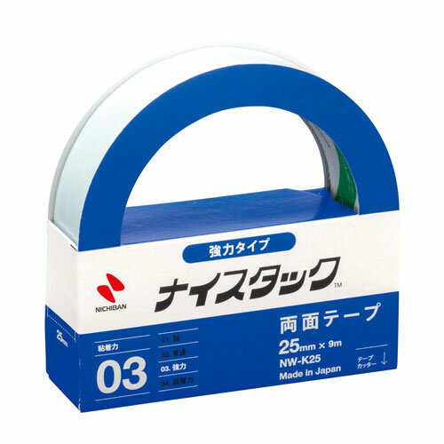 ニチバン　ナイスタック[TM]　 強力タイプ　大巻　寸法:幅25mm×長9m