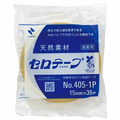 ニチバン　セロテープ[R] 大巻 巻芯径76mm　寸法:幅15mm×長35m