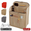 【訳あり】 《A4サイズ対応》 タテ型 バッグインバッグ 厚手フェルト生地 リュック リュックインバッグ レディース メンズ bag in bag インナーバッ...