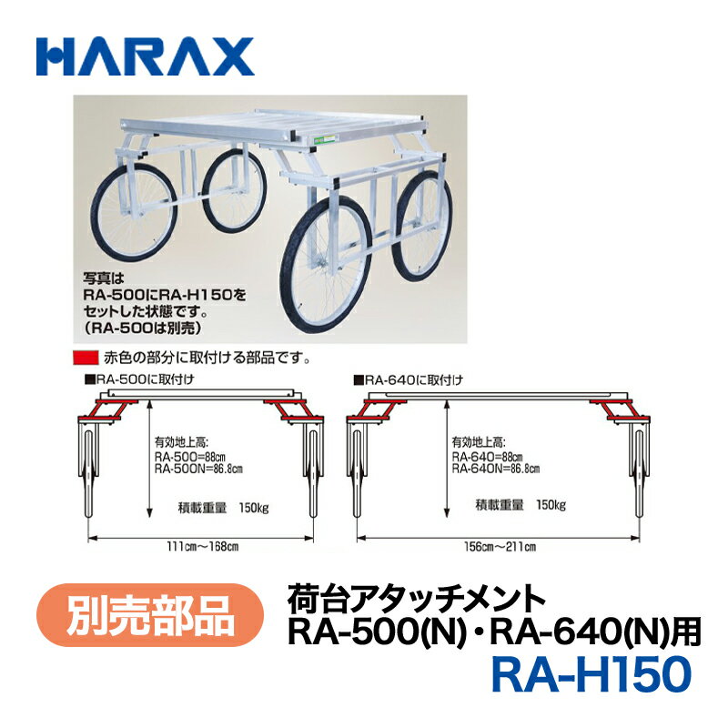 乐天商城 - HARAX ハラックス　楽太郎　別売部品　荷台アタッチメント　RA-H150