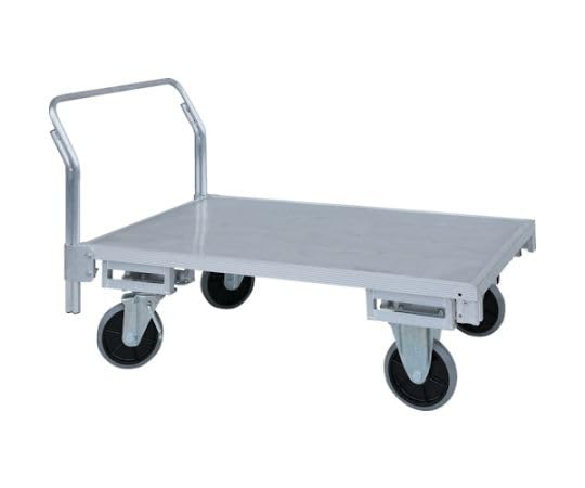 乐天商城 - HARAX ハラックス　フラッティ　全面アルミ板張りフラット台車の低床タイプ　FT-1250-200LJ2