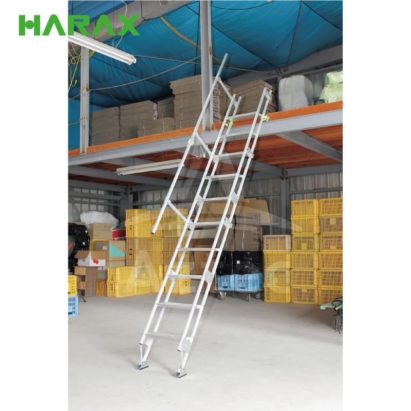 乐天商城 - HARAX ハラックス　ケンステア　中2階用階段(手すり付)　KS-40-8