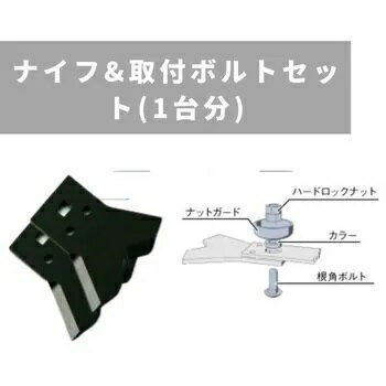 セット内容 ナイフ×2枚 ナイフカラー×2個 ナットガード×2個 ハードロックナットM14×2セット ナイフ取り付けボルト×4本