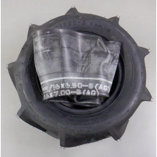 樂天商城 - OREC オーレック　RABBIT MOWER　ラビットモアー用　ノーパンクタイヤ　16×7.00-8　ウレタンタイヤ右ASSYボス無　0346-33000