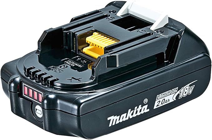 ブランド Makita(マキタ) サイズ 113mm x 75mm x 45mm 電圧 18 ボルト 電池の種類 リチウムイオン バッテリー容量 2 アンペア時 ユニット数 1.0 個 自動車の取り付けタイプ 車種専用フィット メーカー マキタ(Makita) UPC 088381478151 商品の個数 1 表示を増やす この商品について 小型軽量、マキタ スライド式18Vリチウムイオンバッテリ 充電時にCPUに記憶された履歴を充電器にデジタル通信。バッテリの状態を判断し最適な方法と時間で充電します。 4段階残容量表示+自己故障診断機能付き 電圧: 18V・容量: 2.0Ah 電気用品安全法に基づくPSEマーク表示 本機寸法:長さ113mm×幅75mm ×高さ45mm 質量: 0.38kg