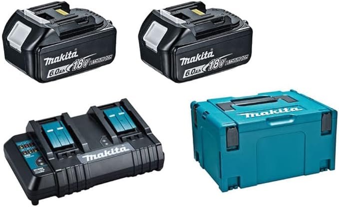 マキタ　makita　2口タイプ充電器　パワーソースキット SH1(A-68317)　BL1860B×2本