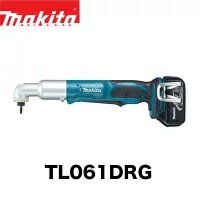 マキタ makita　充電式アングルインパクトドライバ　6.0Ah TL061DRG　バッテリBL1860B・充電器DC18RF・ケース付