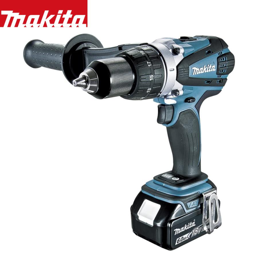 商品情報 防じん・防滴仕様/木工38mm大径も穴あけ 最大締付けトルク：84N・m 18V/6.0AhバッテリX2本・充電器・ケース付