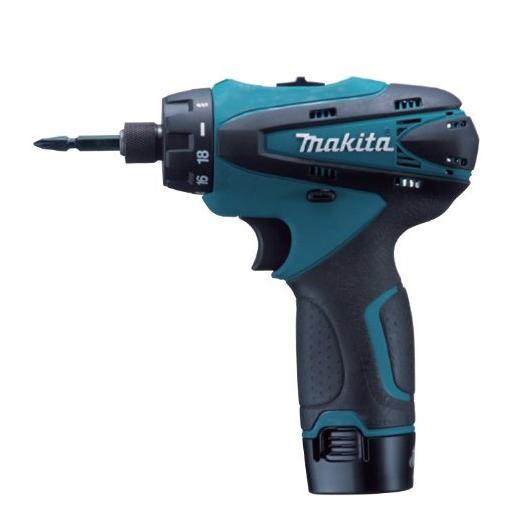 マキタ makita　充電式ドライバドリル　DF030DWX　バッテリBL1013×2本　充電器DC10...