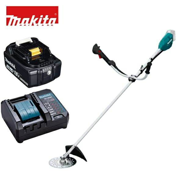 商品情報 マキタ 充電式草刈機18Vシリーズに、「後端モータ式」充電式草刈機 コチラは、軽快チップソー付［Uハンドル］タイプ【バッテリBL1830B・充電器DC18WC付】セット品 MUR196WDRG のページです。 ■MUR196SDWF Uハンドル ・軽快チップソー付 ・バッテリ　BL1830B(3.0Ah)×1本 ・充電器　DC18WC　 約80分