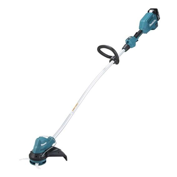 マキタの充電式草刈機「MUR189DSFC」は、障害物の多い場所のキワ刈りに適したループハンドル・ナイロンコード仕様のモデルです。草の密度に合わせて自動変速する「楽らくモード」や、絡みついた草を除去する「カラミトリ機能」を備えています。主な仕様・セット内容は以下の通りです。標準付属品: バッテリBL1830B（18V/3.0Ah）、充電器DC18SD刈込み方式: ナイロンコード（φ300mm）回転数: 高速 6,000 / 中速 5,000 / 低速 4,000 min⁻¹質量: 2.8 kg
