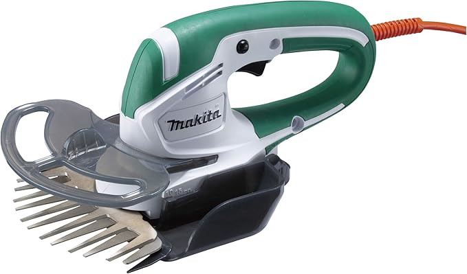 ブランド Makita(マキタ) 電源 電源コード式 色 マルチカラー 商品の寸法 28.5長さ x 17幅 x 13高さ cm 商品の重量 0.87 キログラム この商品について 省スペースの芝刈り、キワ刈りに 刈った芝を収集「グラスレシーバ」収集量アップ 特殊コーティング刃+上下刃駆動で切れ味抜群 キワ付近の芝が捕らえやすくなり、キワ刈り性能アップ「キワ刈りガイド」付 ※生垣バリカンへのチェンジは行えません。 ロングハンドアタッチメント(A-65800)取付可能。要別販売品 交流・単相100V 刈込み幅: 160mm、ストローク数: 1,250[回/分]、刈込み高さ: 10~25mm(4段階) 消費電力: 80W 本機寸法: 285×170×130mm(長さ×幅×高さ)、質量: 0.87kg